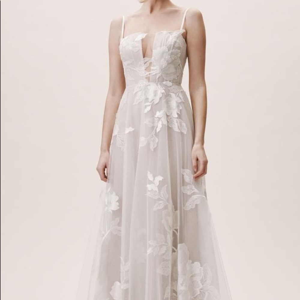 BHLDN Hutchinson Gown - Never worn or altered